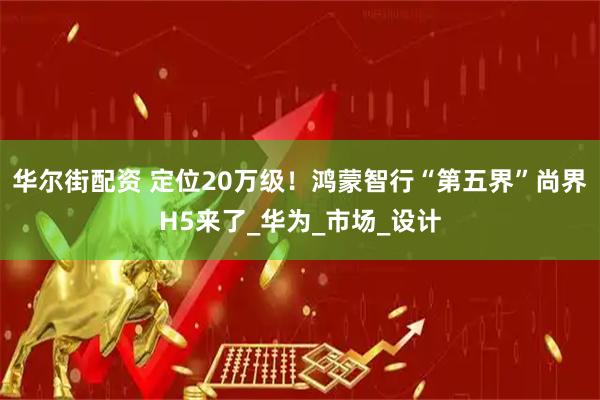 华尔街配资 定位20万级！鸿蒙智行“第五界”尚界H5来了_华为_市场_设计